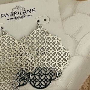 Park Lane Intricate Silver Earrings